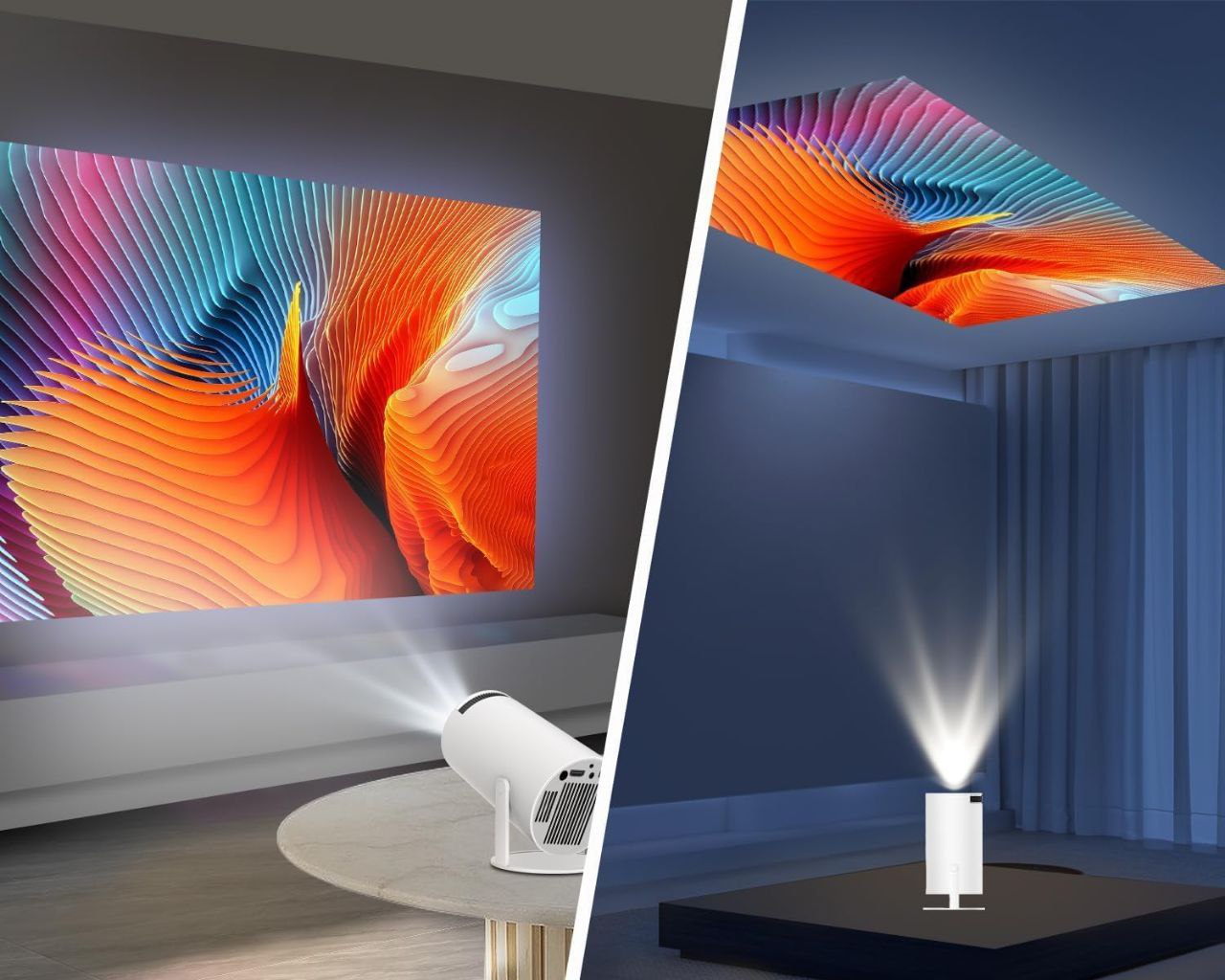 Android 5G Wi-Fi Projector 4K
