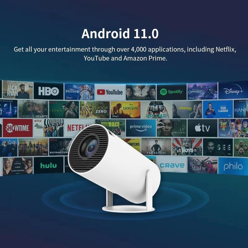 Android 5G Wi-Fi Projector 4K