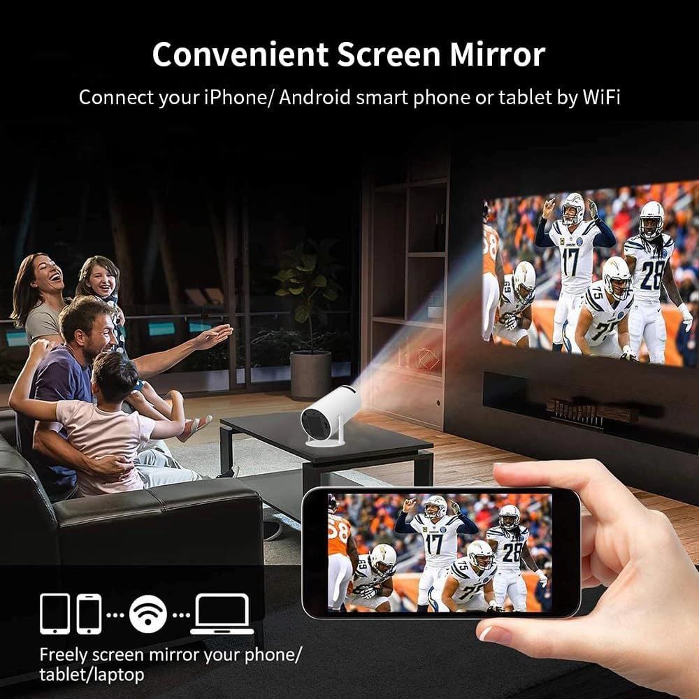Android 5G Wi-Fi Projector 4K